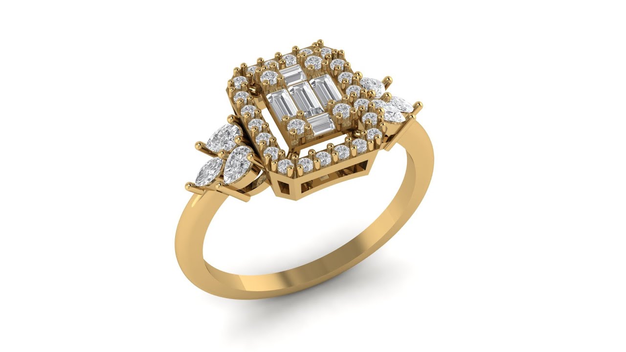 ||Making of Engagement Ring  in Matrix 9 ||Cad Design ||Matrix ||Ladies ring ||3D Modeling