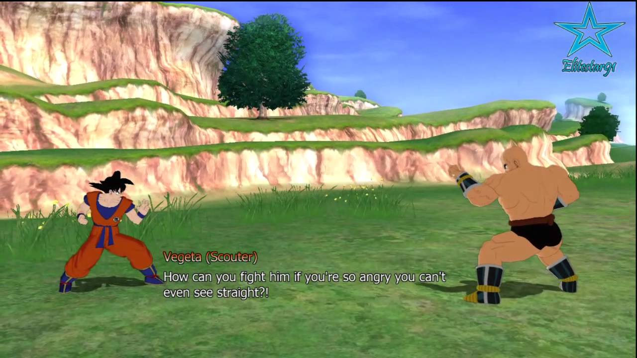 Dragonball Raging Blast: Goku Vs Nappa