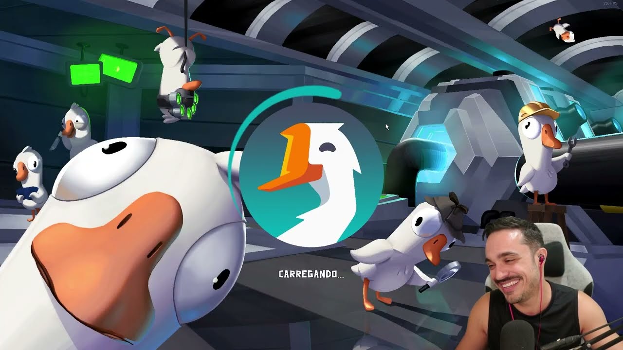 Heitir e amigos jogando Goose Goose Duck #20