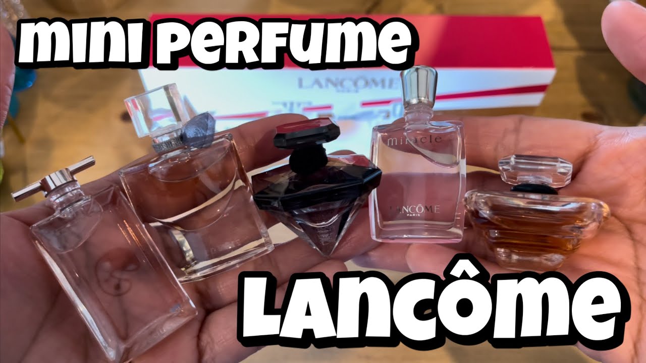 Lancome mini perfume | Lanc&ocirc;me Idole, La Vie Est Belle, La Nuit Tresor, Tresor, Miracle