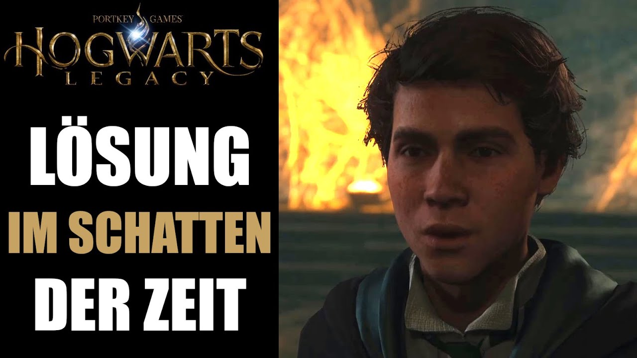 Hogwarts Legacy Im Schatten der Zeit Lösung Katakomben mit Sebastian