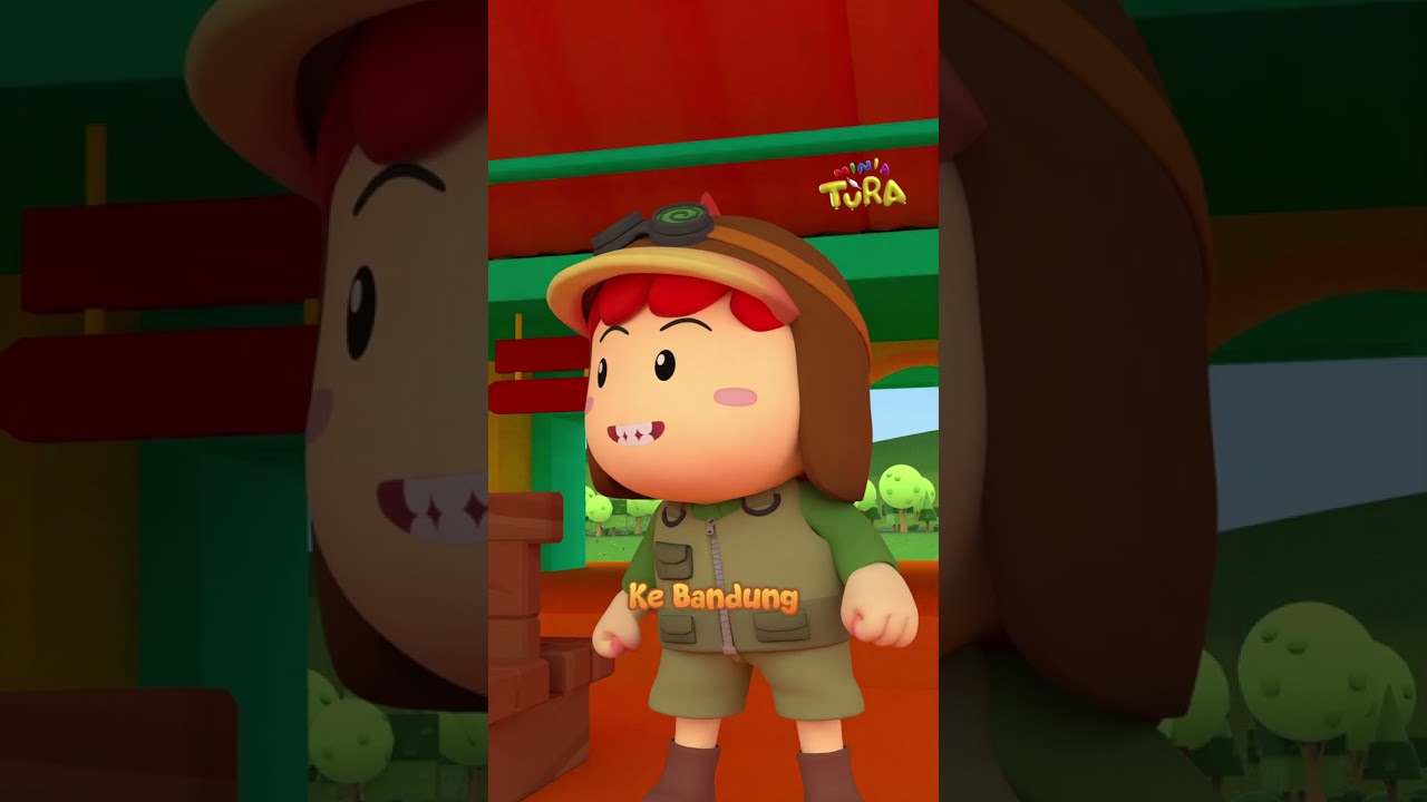 Naik Kereta Api | Minia Tura Animasi Lagu Anak Indonesia #laguanak #kidssongs #nurseryrhymes