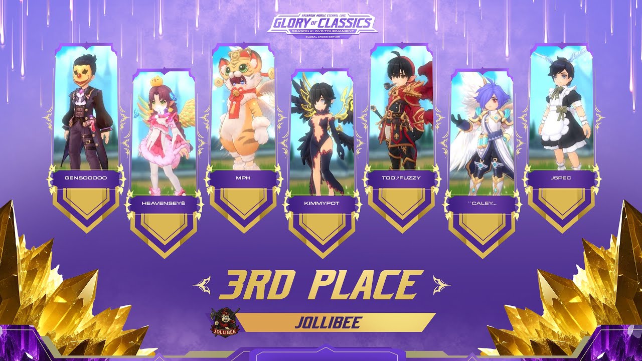 [GLORY OF CLASSICS Season 2] TEAM JOLLIBEE -Matches that secured us THIRD PLACE! (Saint and Mph PoV)