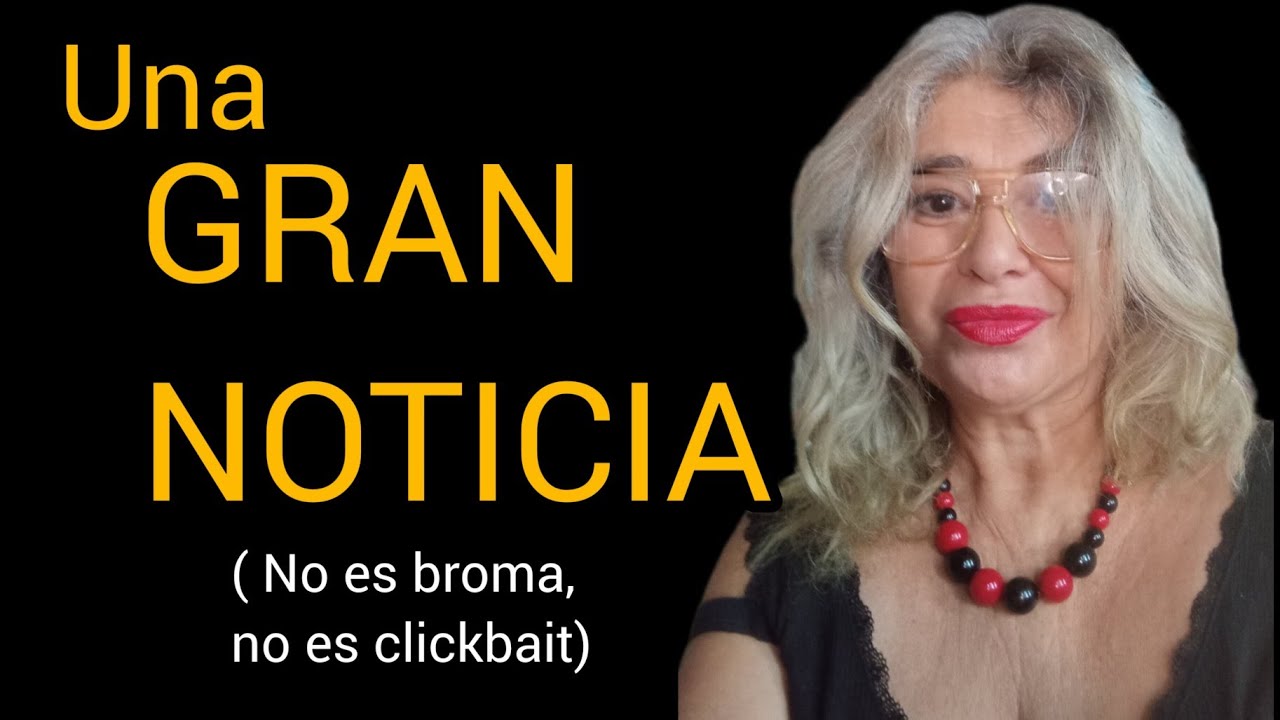 ... Y otras cosas importantes que os cuento en directo. 