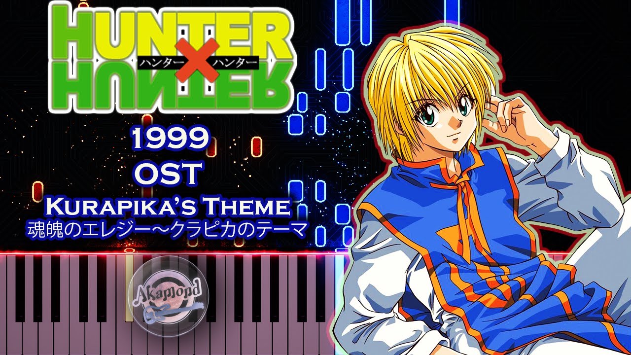 Hunter X Hunter 1999 OST - Kurapika's Theme Konpaku No Elegy - Piano Cover / Tutorial