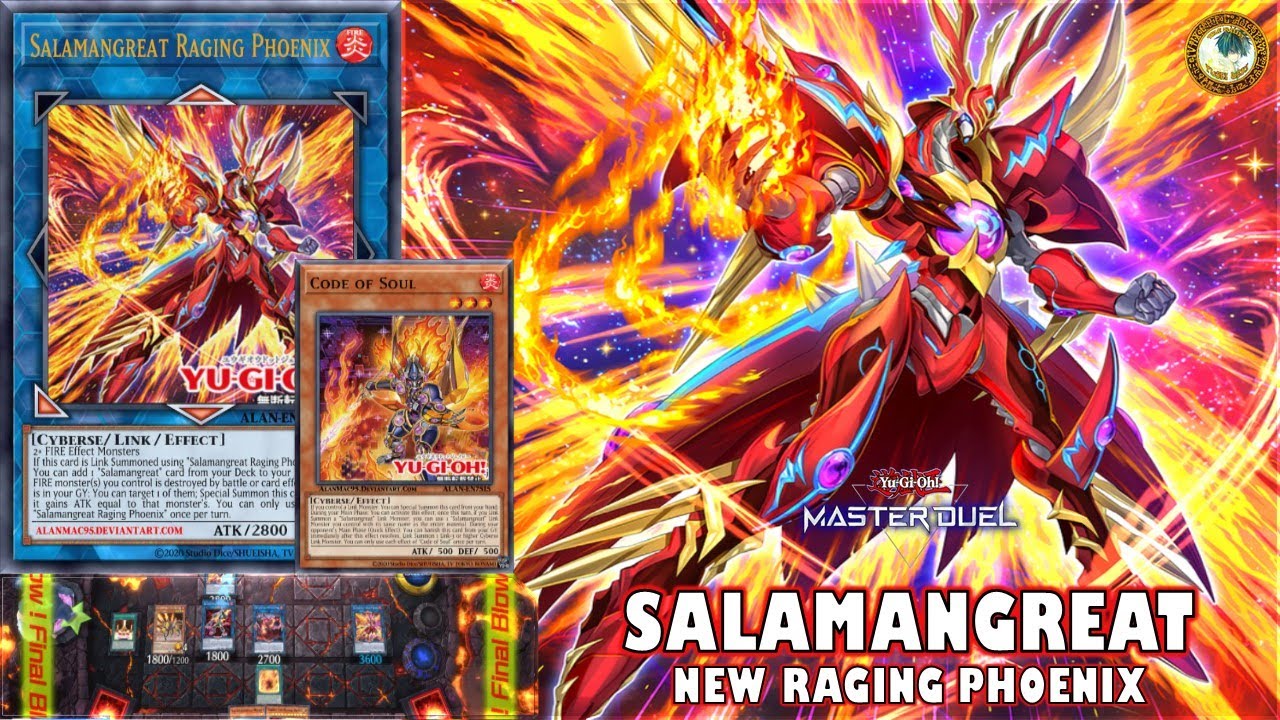 Salamangreat On Fire 🔥 NEW Raging Phoenix Animations / Revived Legion Pack [Yu-Gi-Oh! MASTER DUEL]