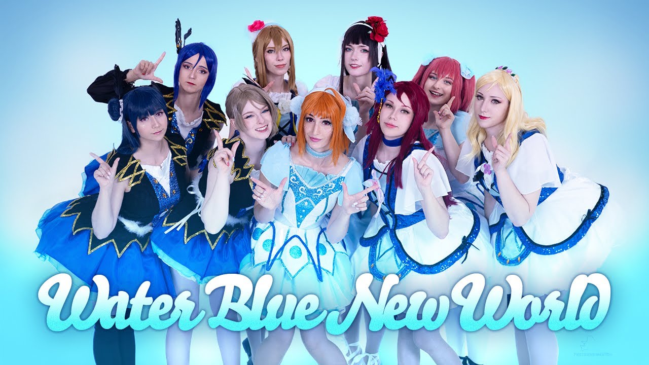 WATER BLUE NEW WORLD [Love Live Dance Cover by Akiharu]