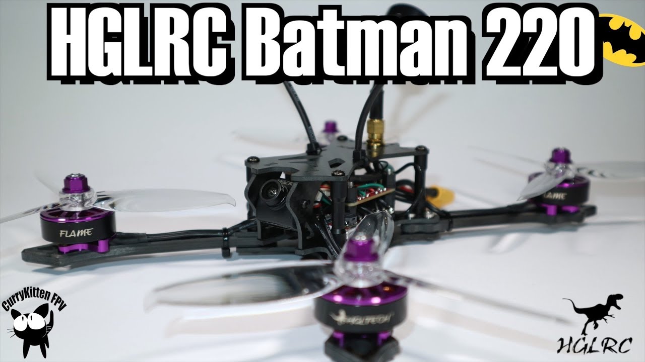 FPV Reviews: The HGLRC Batman 220, supplied by HGLRC