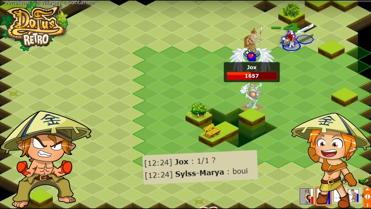 [Beta] Dofus Retro PvP | Jox Crâ 200 (G5) vs Sylss-Marya Sacri 200 (G3)