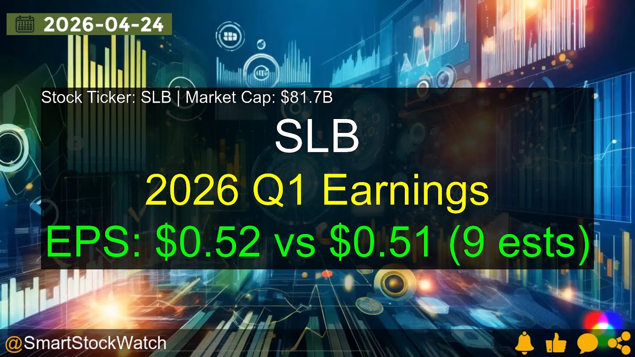 SLB (SLB|$81,7 млрд) - Анализ финансовых результатов за 1 квартал 2026 года