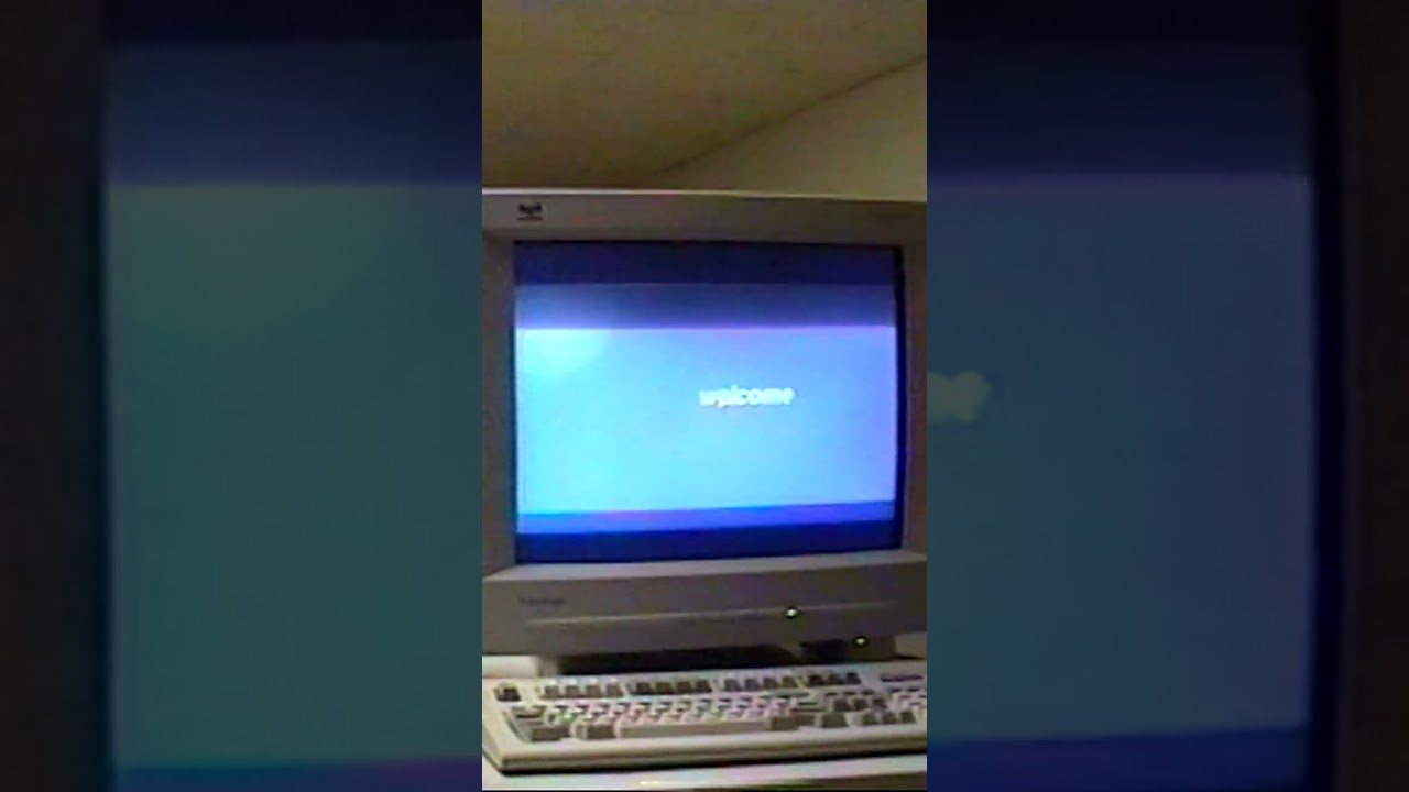 Windows XP retro nostalgic startup sound in the BACKROOMS