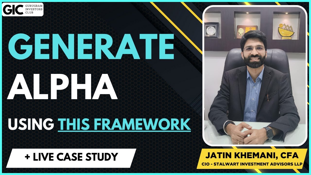 How to generate Alpha using 'Mean Reversion' | w/ Jatin Khemani, CFA (Stalwart Advisors)