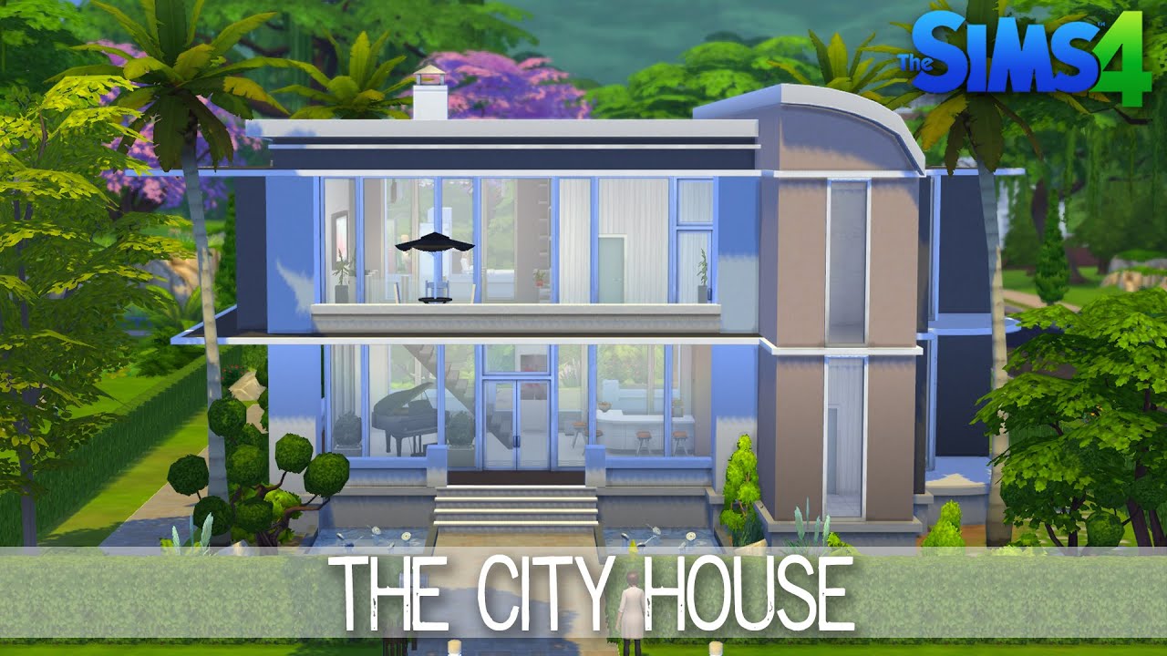 The Sims 4 House building - The City House - Speed Build