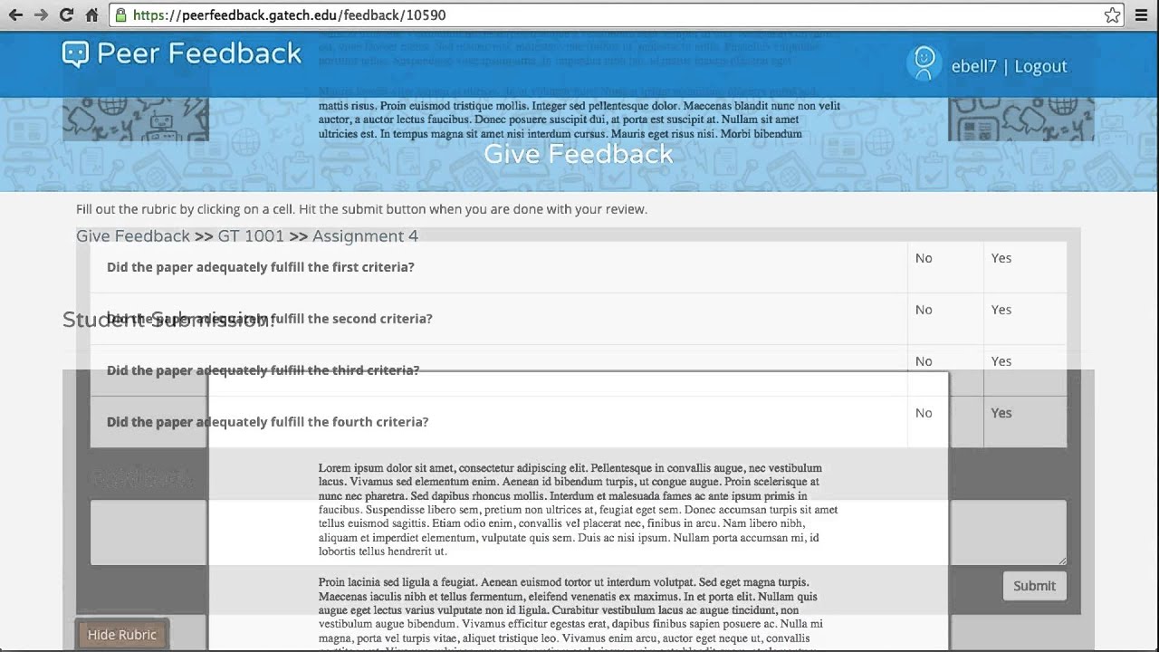 PeerFeedback