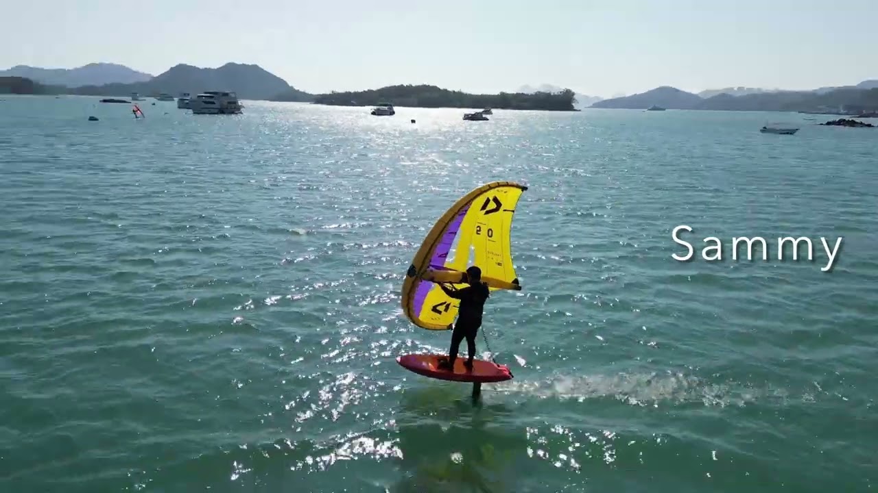 沙下北風學神研習班 Wing Foil Learners Sha Ha North Wind 
