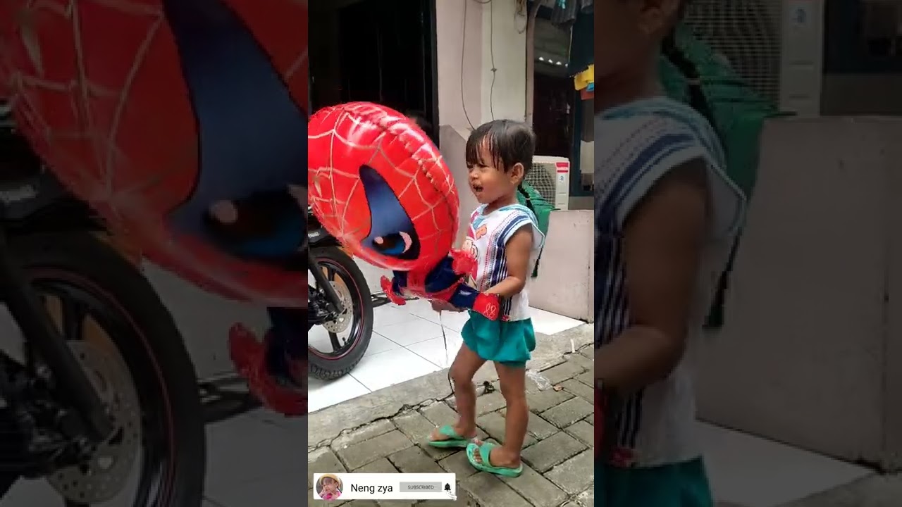Beli Balon karakter spiderman. #mainananak.#Balongas#balonkarakter