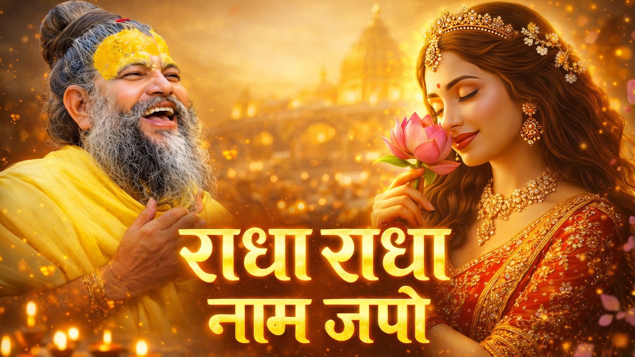 Radha Radha Naam Japo | मन को शांति देने वाला राधा नाम जप | Radha Rani Bhajan