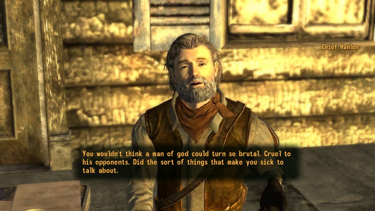 Fallout: New Vegas (PC) - Hanlon Talks About the History of Caesar's Legion