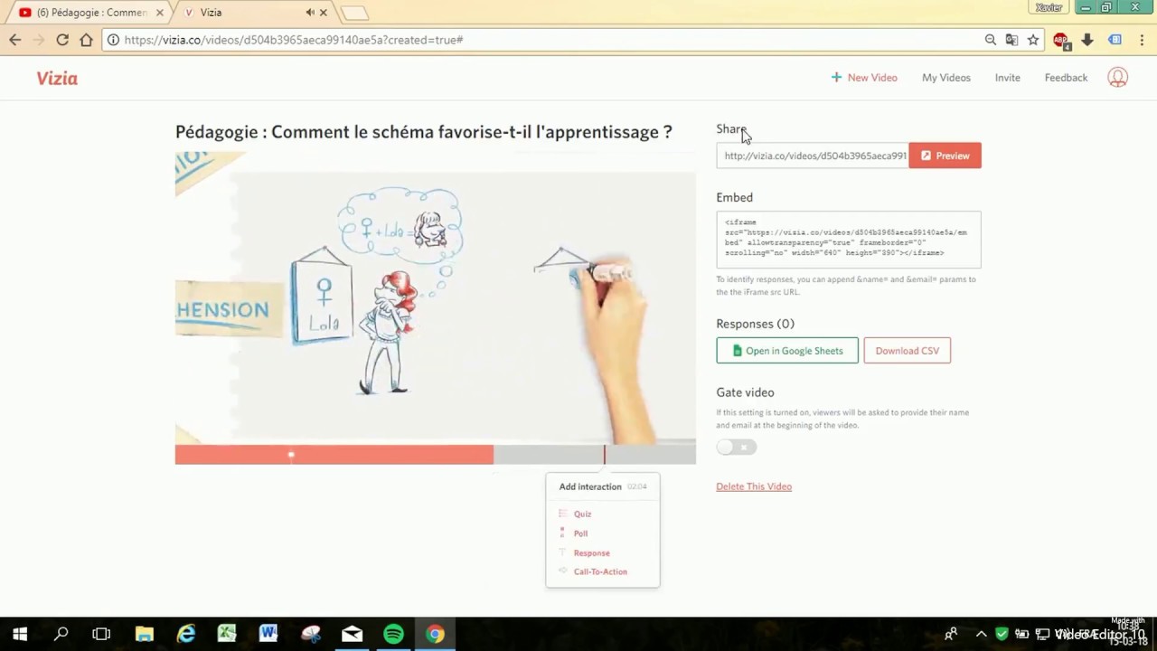 [Tutoriel] Créer sa vidéo interactive avec Vizia