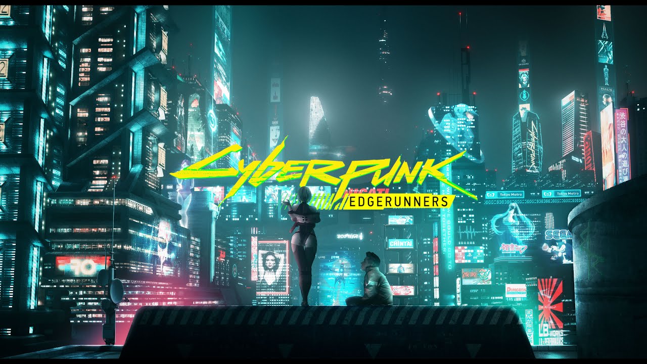 Digital Matte painting | CyberpunkCity Lucy's Rooftop