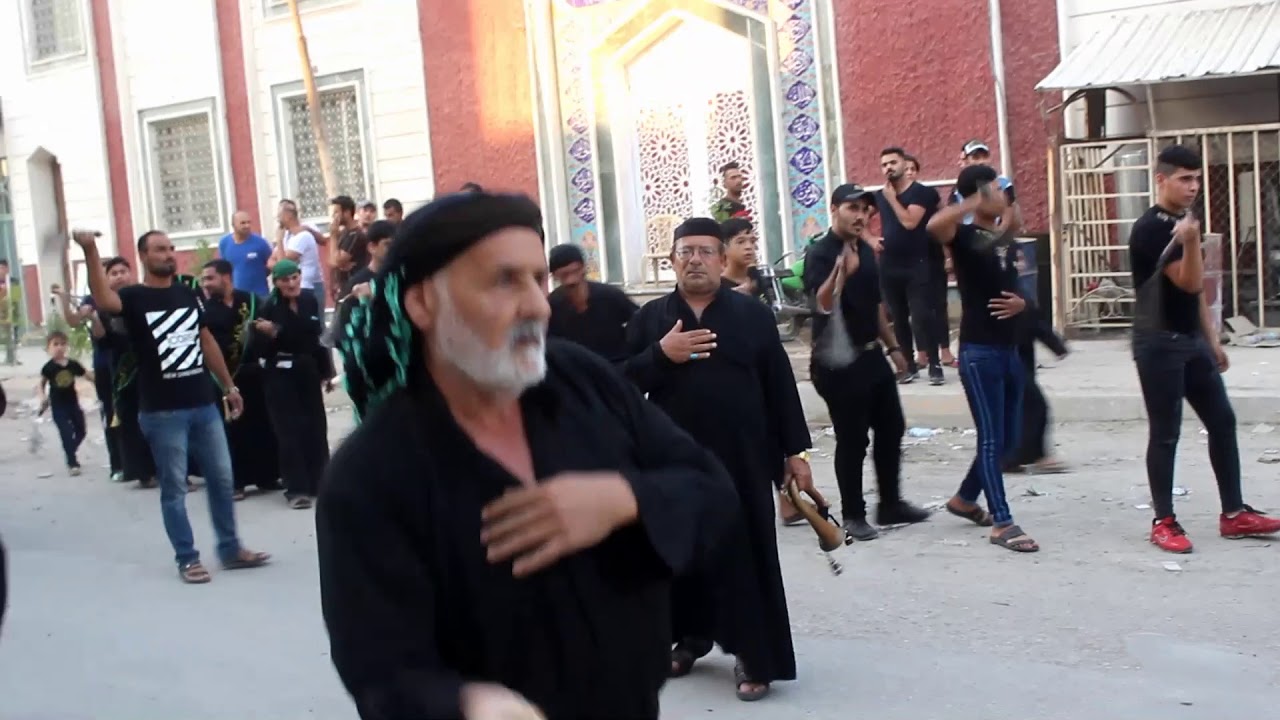 عزاء الزنجيل لموكب محلة الكراد الكبير في السادس من محرم الحرام( لسنة ١٤٤١ ه)