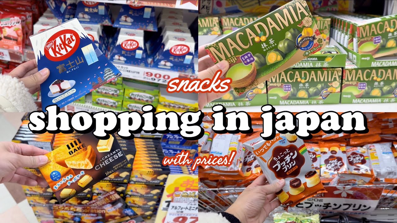 shopping in japan vlog 🇯🇵 snacks haul with prices + unboxing 💸 Don Quijote must buy!