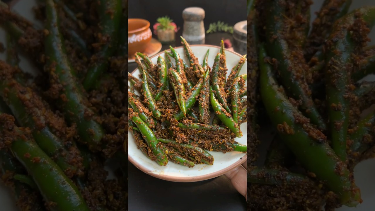 Thika aur Masaledar🌶😋 Mirchi ka Achar🌶 #achar #acharrecipe #mirchikaachar #acharimirch #dinnerideas