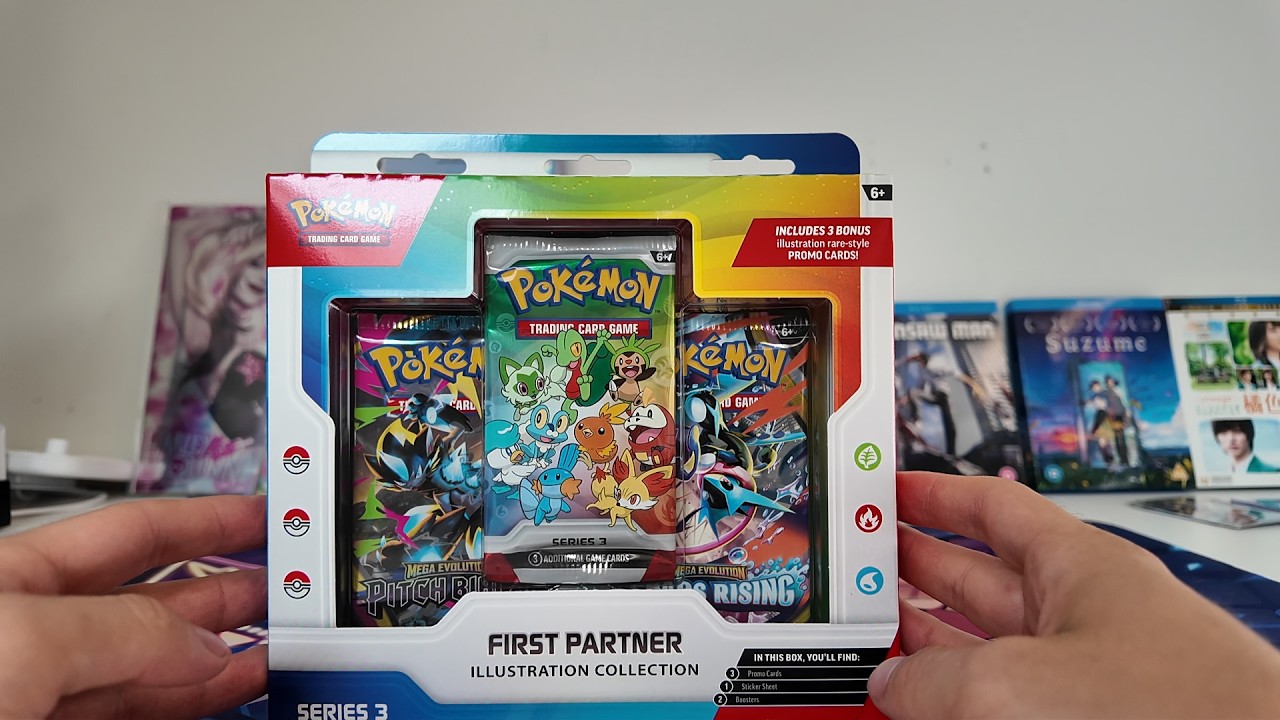 What's Inside Pok&eacute;mon First Partner Series 3?