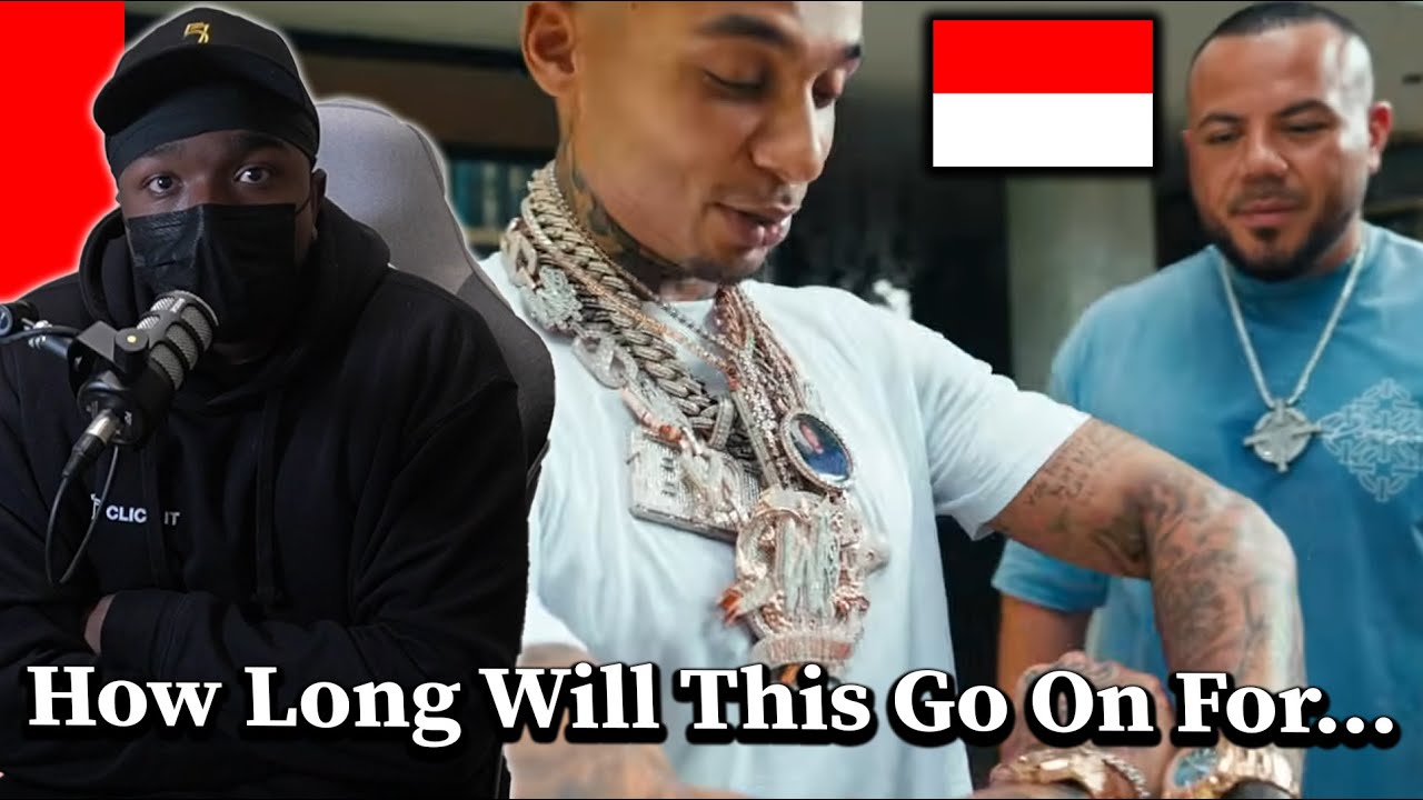 UK Rapper On The Run Flexes 40 Bedroom Mansion In Bali, Indonesia & New Diamond Chains...