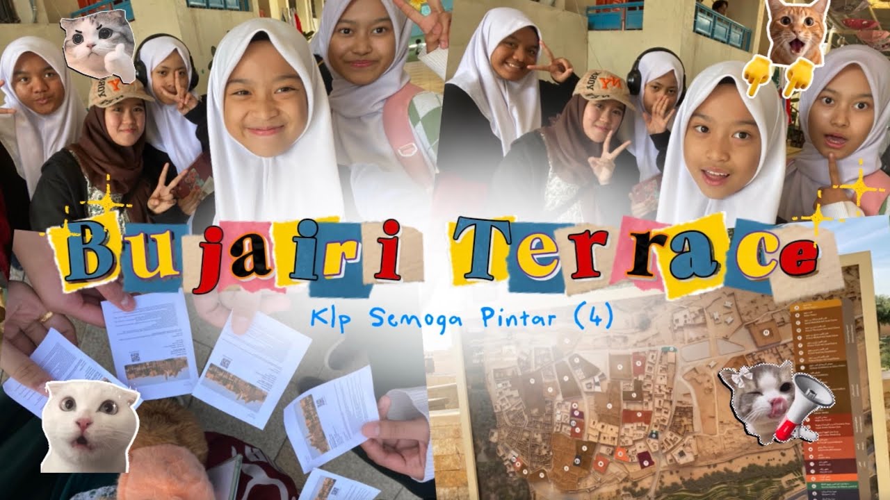 Bujairi Terrace Vlog 🇸🇦😉Klp Semoga Pintar (klp 4) Sekolah Indonesia Riyadh