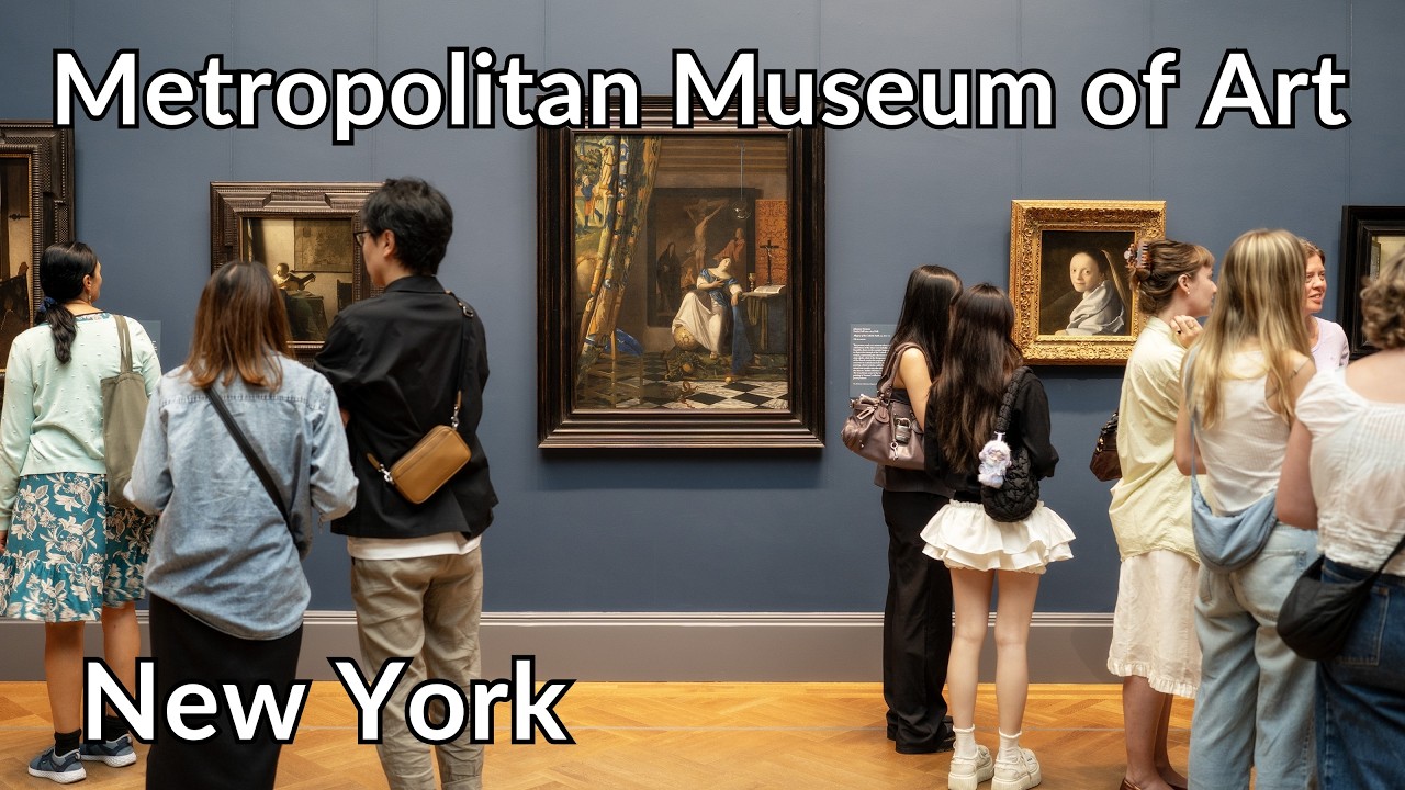 The Met Museum New York City Walking Tour (4K UHD) | Explore The Metropolitan Museum of Art Part One