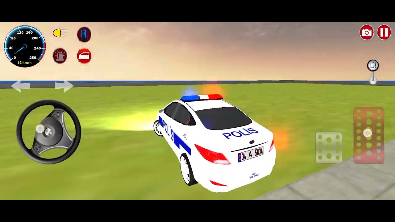 لعبة قيادة سيارة الشرطة - محاكي سيارة الشرطة - لعبة رجل الشرطة - ألعاب قيادة سيارة الشرطة#games #099