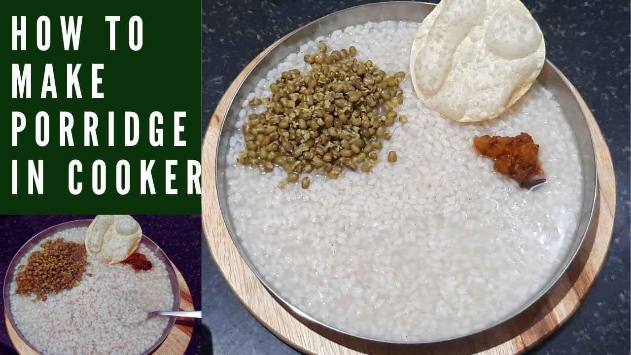 How to make perfect Porridge/Kanji in Pressure Cooker|കഞ്ഞി |Kerala Matta Rice Kanji recipe
