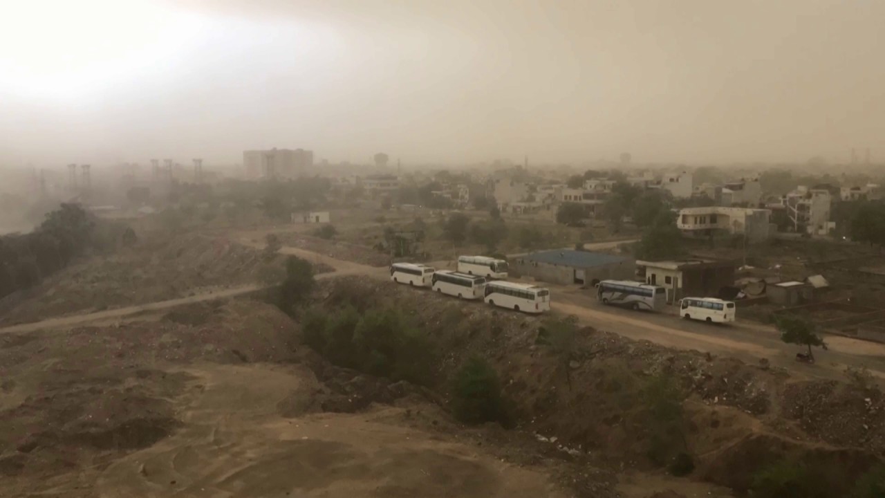 Sand Storm in Jaipur