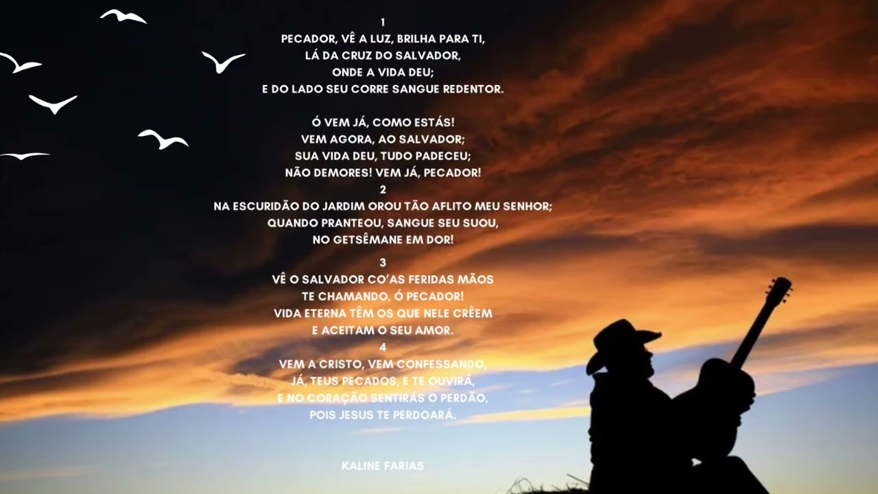Vem já pecador 12 harpa cristã #deustemumapalavrapravoce 