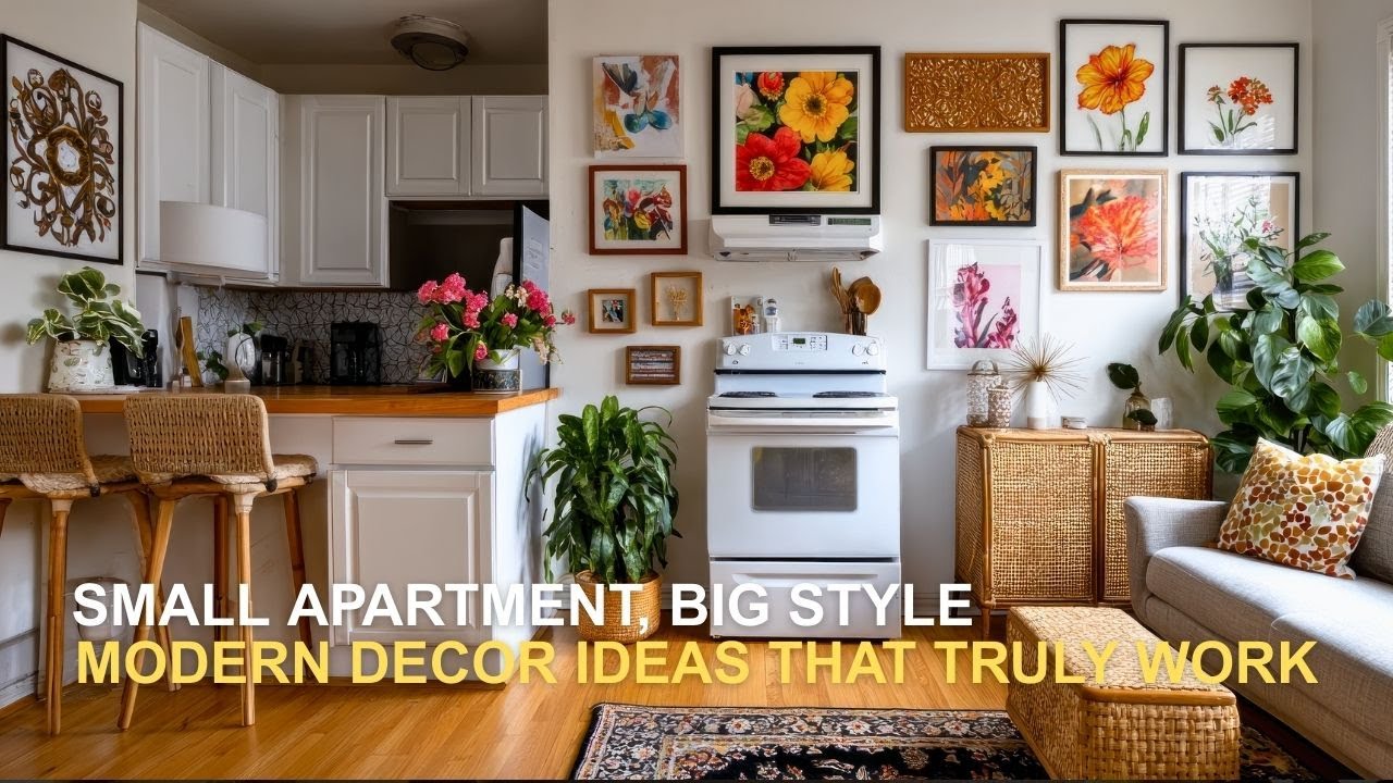GENIUS Tiny Apartment Decorating Ideas | Minimalist Hacks for a Luxury Aesthetic