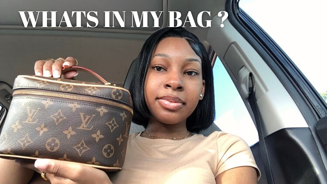 WHATS IN MY BAG ? | Louis Vuitton Nice Mini | Everyday Essentials