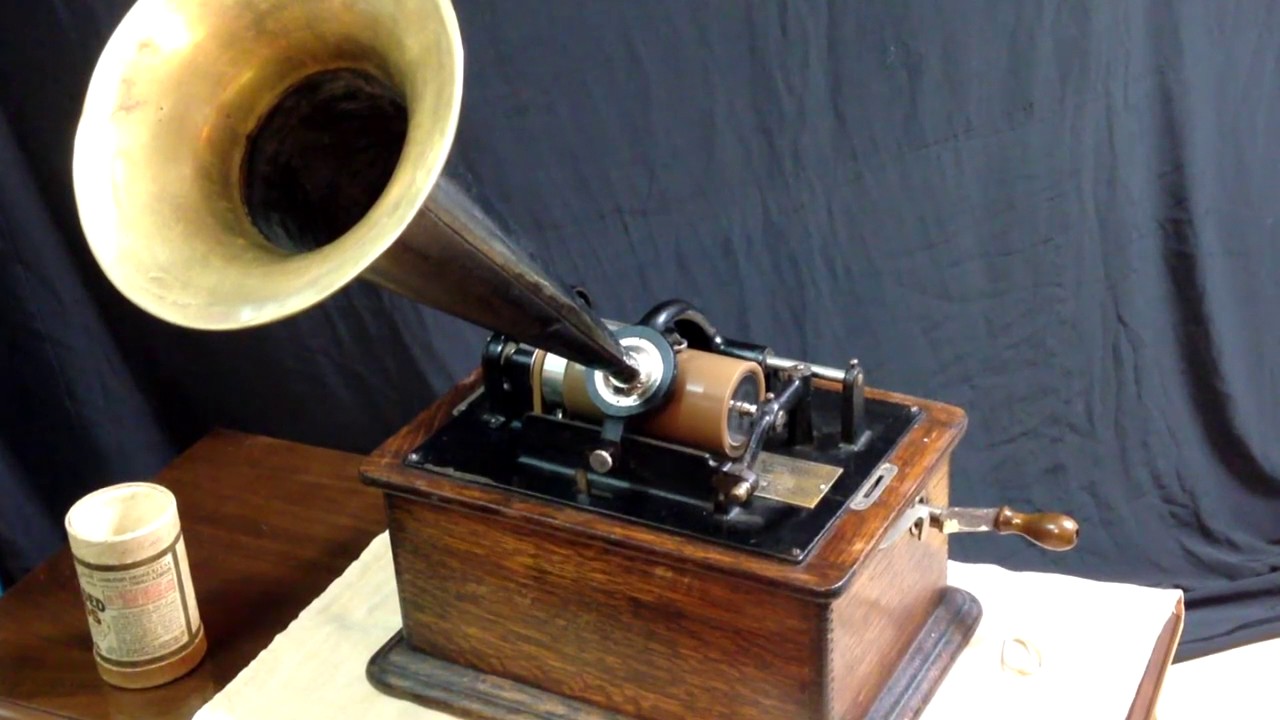 George W. Johnson - The Laughing Song from an original 1897 Columbia cylinder