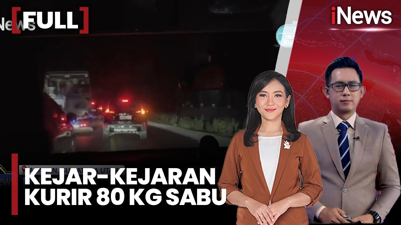 Bak Film Laga! Polisi Kejar Kurir 80 Kg Sabu yang Tancap Gas di Jalan Lintas Sumatra |FUL iPagi 23/2