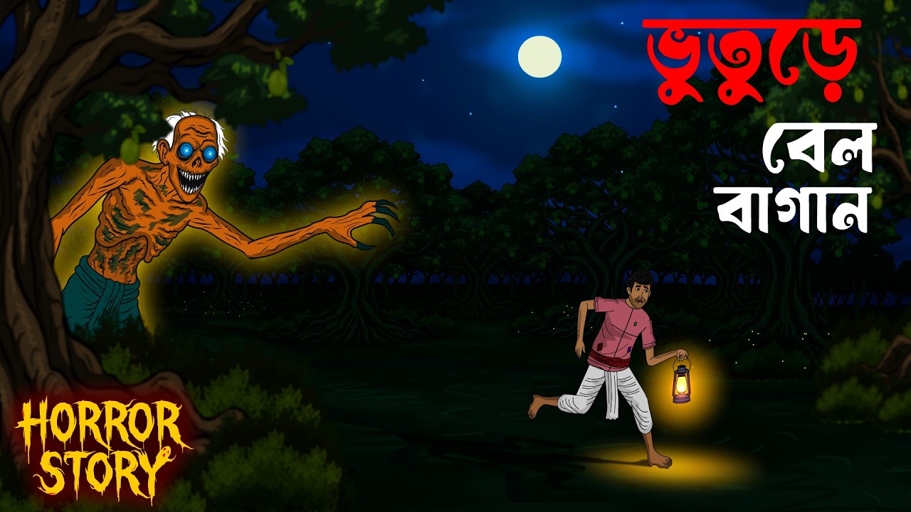 ভুতুড়ে বেলবাগান  | Bhuter Cartoon | Bhoutik Golpo | Bhoutik Cartoon | Bhoutik Animation |