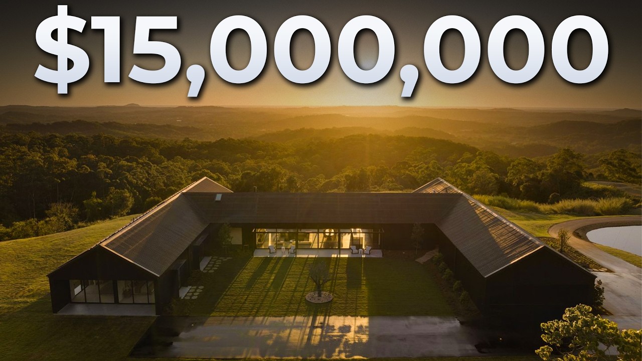 🏘️ Внутри ULTIMATE Hinterland Estate в Монтвилле, Квинсленд | Экскурсия по особняку Sunshine Coast