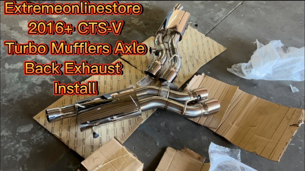 2016+ CTS-V EOS Axle Back Install