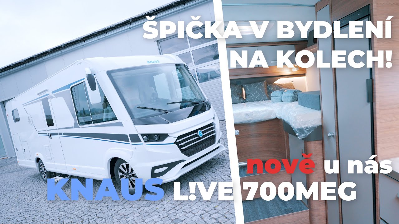 Hodně stylový auto | integrovaný vůz KNAUS L!VE I 700MEG