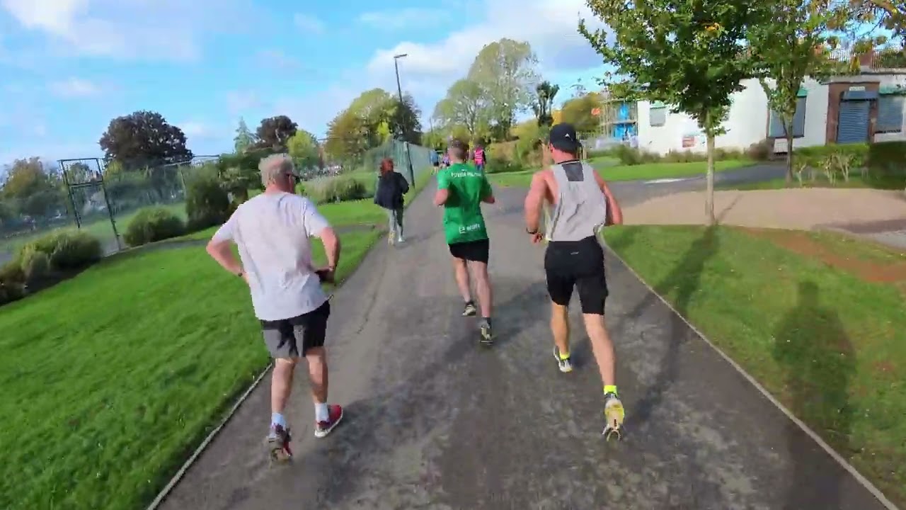 Market Harborough parkrun. Can I get a Personal Best during Storm Amy?