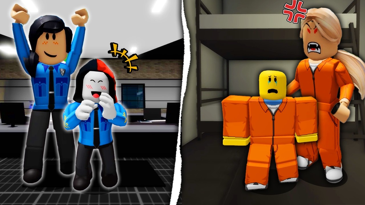 警察お母さん VS 犯罪者お母さん!!どちらかの子どもに産まれるロブロックス!!【ROBLOX/ロブロックス】