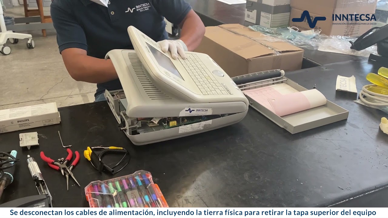 Servicio preventivo a Electrocardiógrafo
