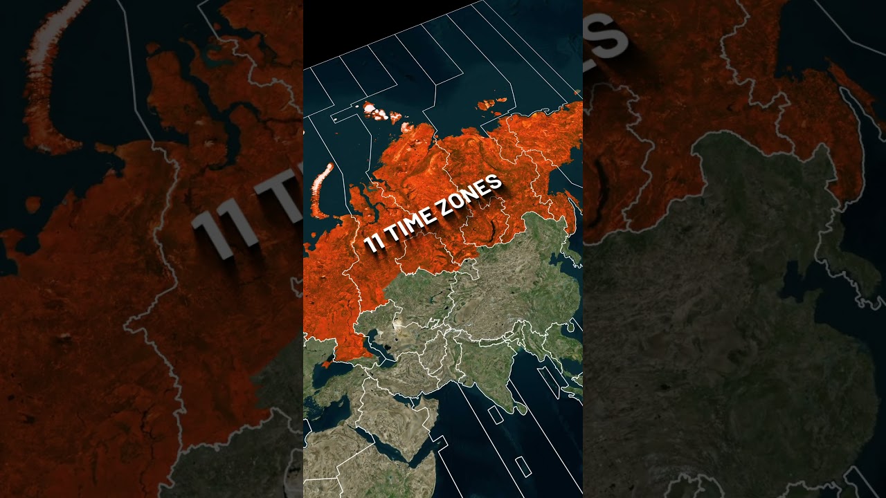 Why does France have the most time zones?