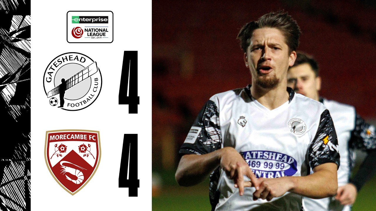 Билли Чедвик забивает хет-трик в захватывающем матче с восемью голами! 🤯 | Гейтсхед 4-4 Моркамб |...