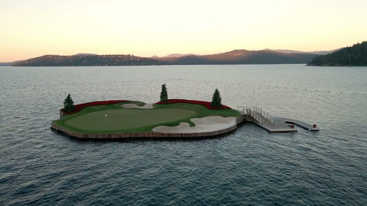 The World's Only Movable Floating Green