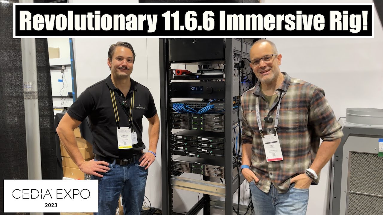 11.6.6 Processing Output with Just FOUR CABLES! StormAudio Flexes with Its ISP EVO at CEDIA 2023